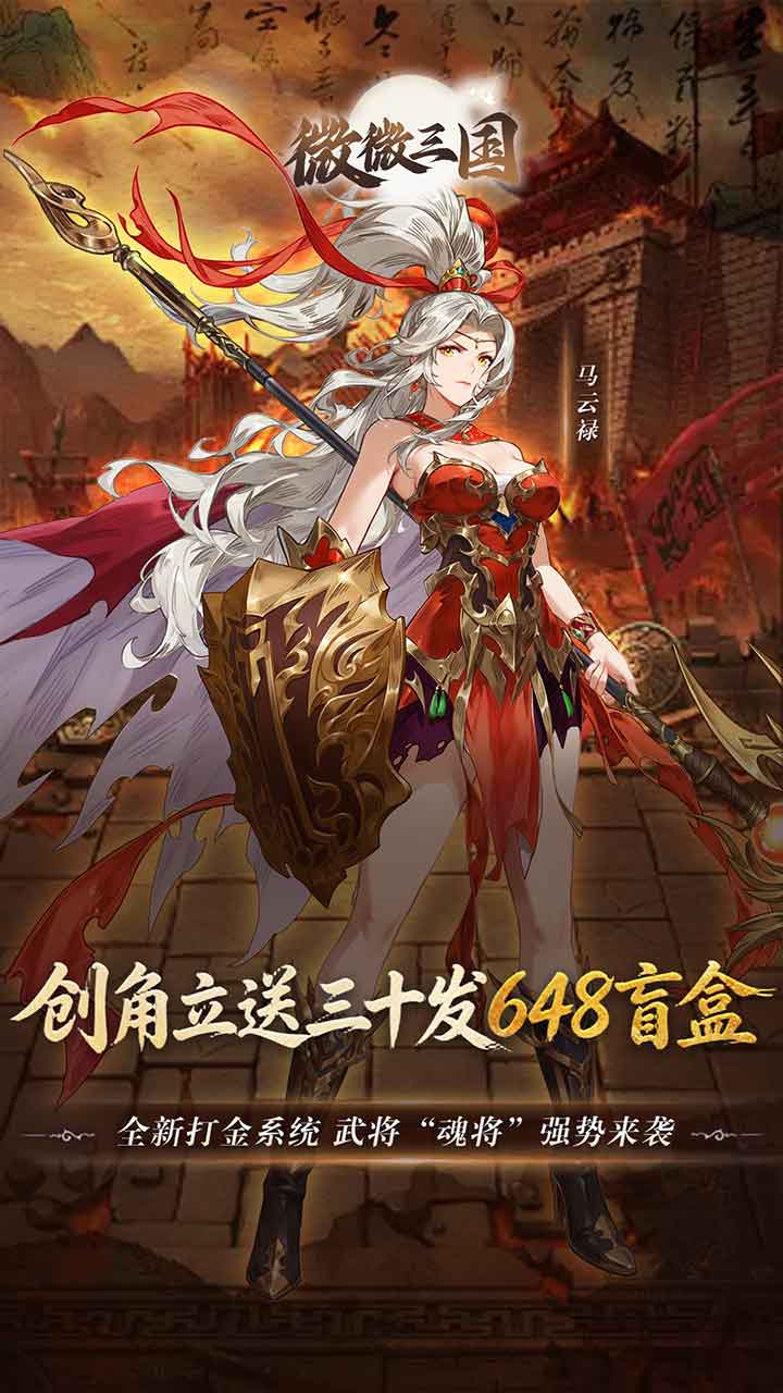 微微三国创角立送三十发648盲盒
